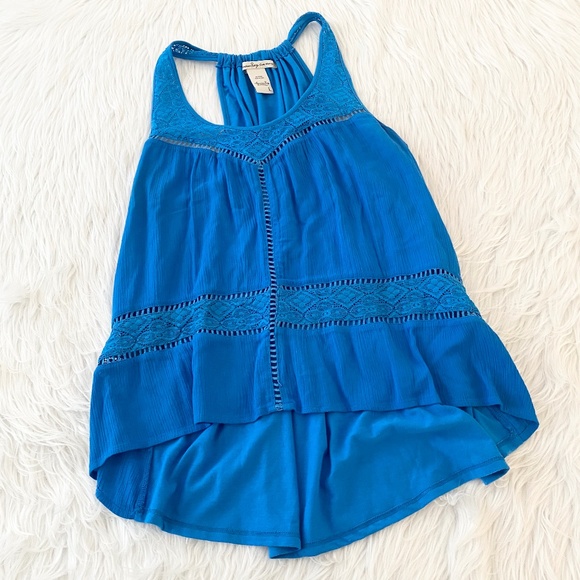 American Rag Tops - American Rag Blue Tank